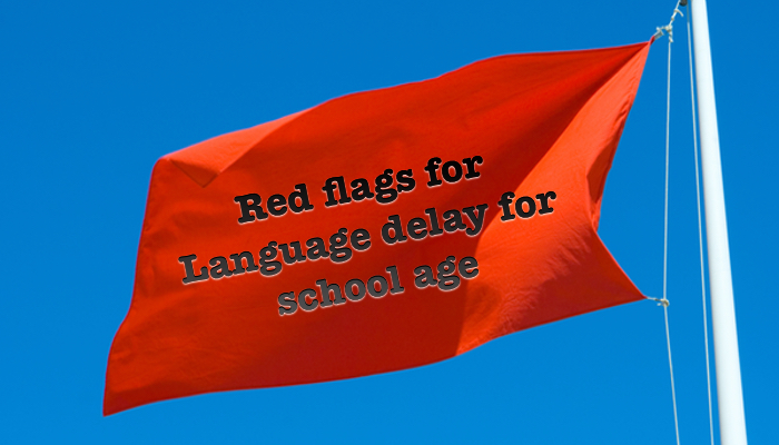 Red Flags for Language in School Aged Children