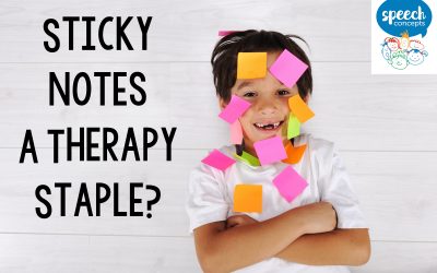 Sticky Notes – A Therapy Staple