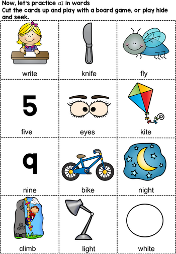 Articulation Vowel Cards - Image 2