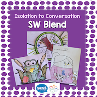 Articulation - Isolation to Conversation - S Blend - SW
