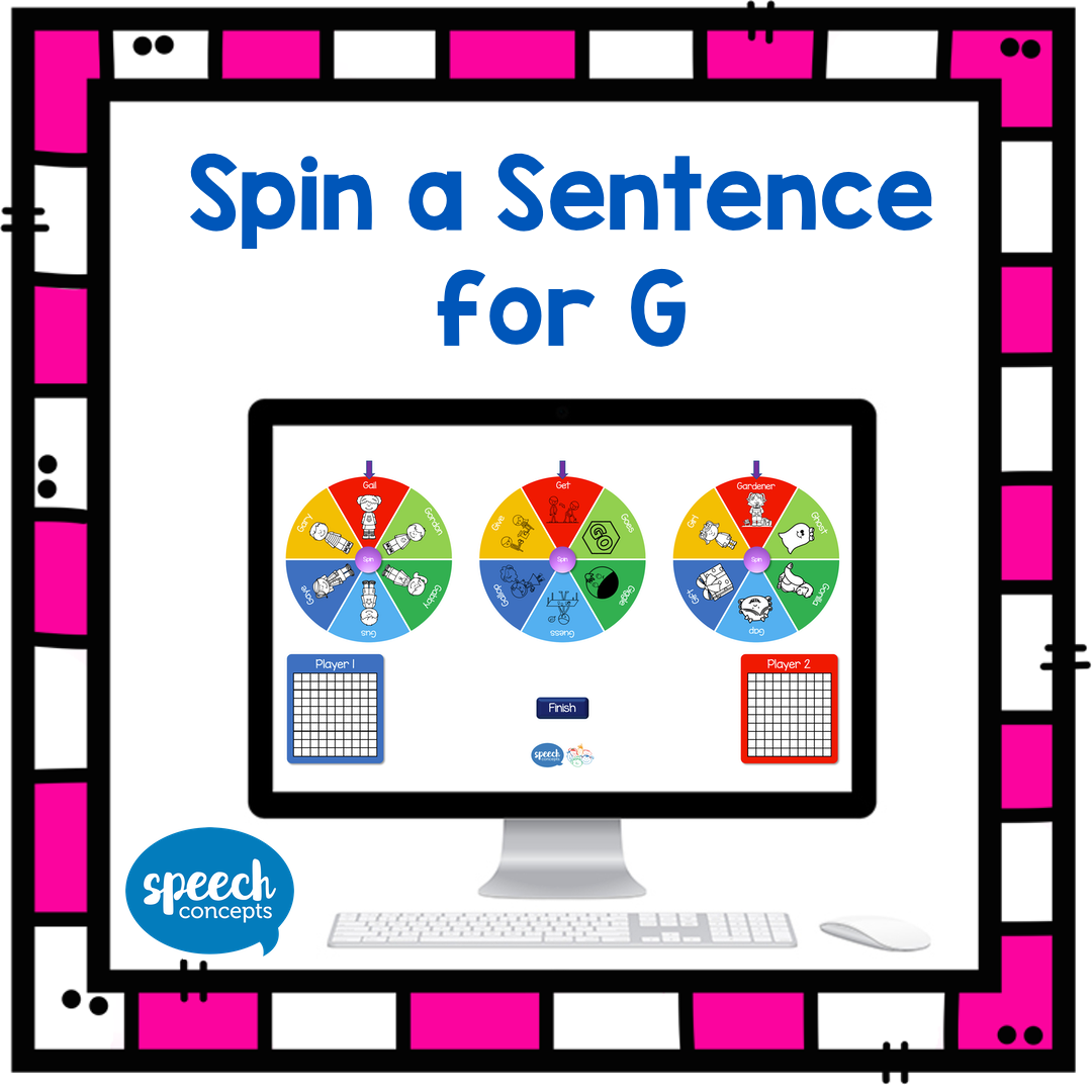 Articulation Spin a Sentence G