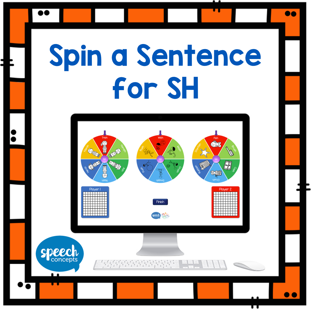 Articulation Spin a Sentence SH